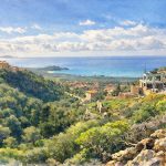 a sea view in the Mani, Greece
