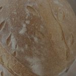 freshly made sourdough bread